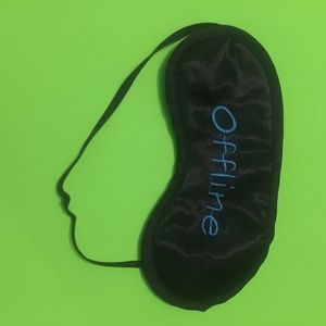 Offline travel sleep mask